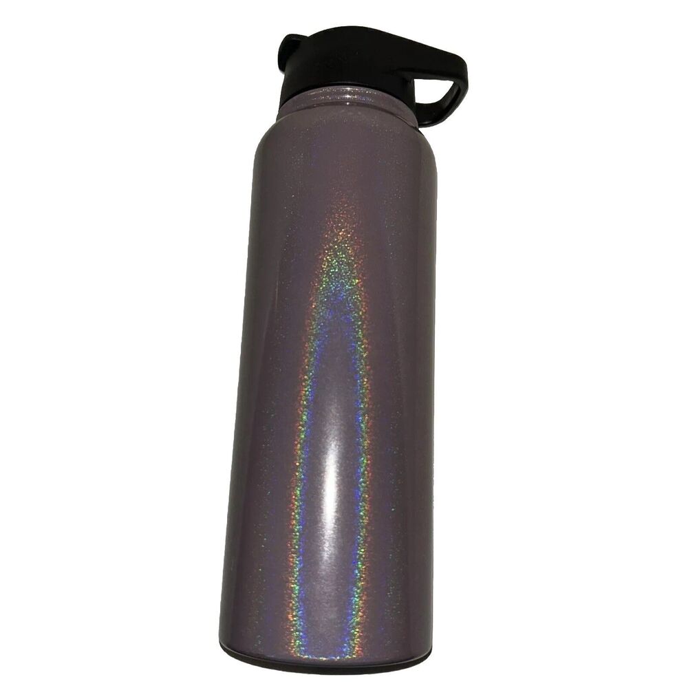Open Box - Haven & Key Collection 40oz Stainless Steel Fliptop Bottle-Pearl Gray